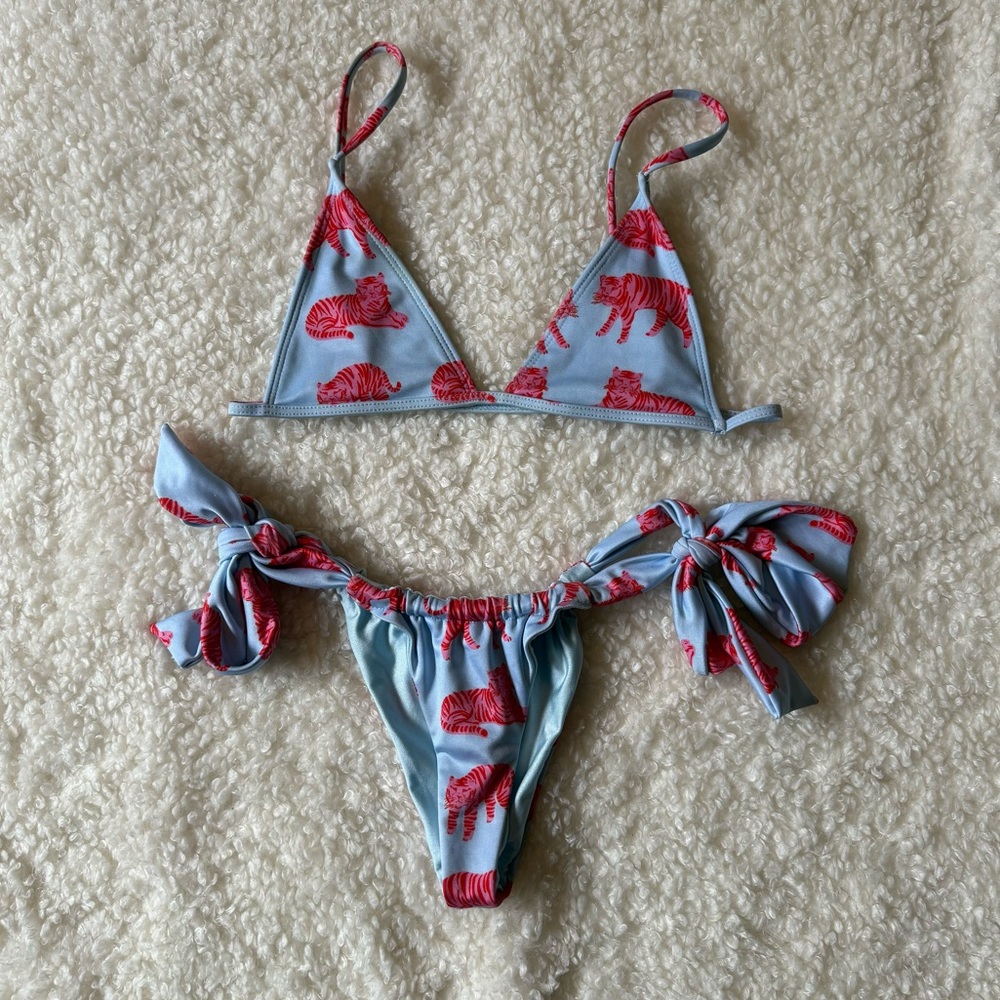 Tiger Print Bikini
